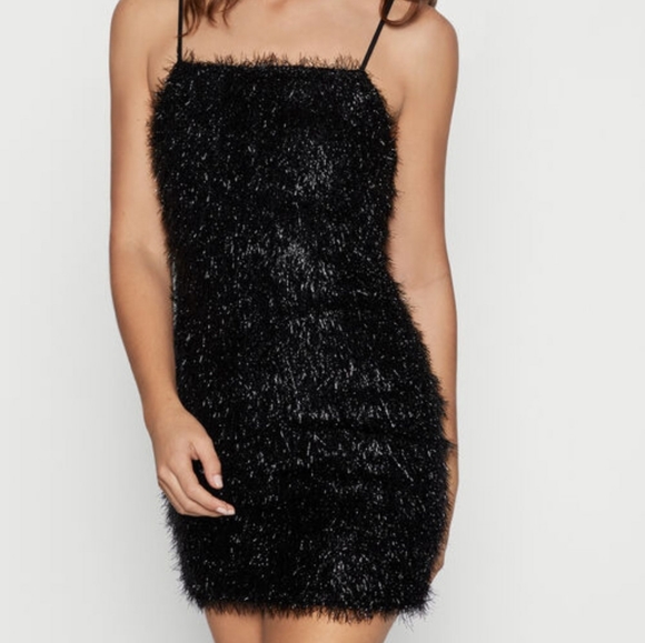 BCBG Fuzzy Mini Dress - Picture 3 of 9